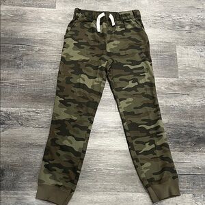Carter's Green Camouflage Joggers boys 14